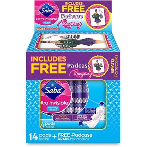 سابا غطاء حماية رفيع للغاية غير مرئي مع اجنحة، 14 قطعة، مع حافظة وسادة بتصميم رونجرونج in Kuwait