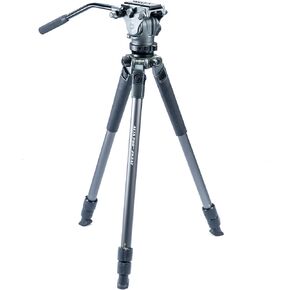 Vanguard Alta Pro 2V 263CVP Professional Carbon Fiber Video Tripod Kit with Alta PH-123V Video Head - Stable, Smooth-Action Support for DSLR/Mirrorless Cameras and Video Gear in Kuwait