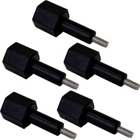 IMM 5-Pack بديل لـ Hoshizaki 434168G-01 Black Thumbscrew in Kuwait