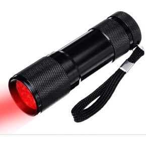 ULM 670 Nm Deep Led Red Flashlight - High Lumens for Astronomy - Certified from USA & China - Compact, Lightweight Design - Versatile Illumination for Outdoor | Elevate Your Night Adventures in Saudi Arabia