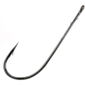Gamakatsu Gamakatsu High Carbon Steel Worm Hook with Barbed Shank Finish