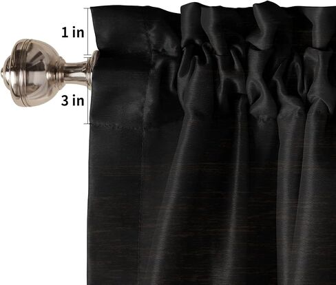 Window Valance Curtains,Laundry Words,Thermal Insulated Rod Pocket Short Valance for Living Room,54x18 Inch in Saudi Arabia