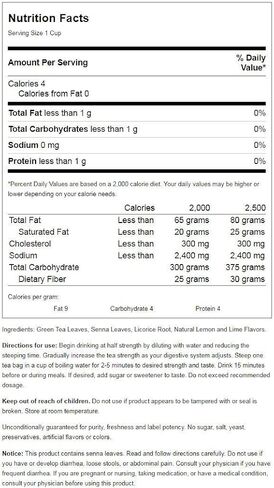 Slimming Tea Green Tea 24 Bag(S) in Saudi Arabia