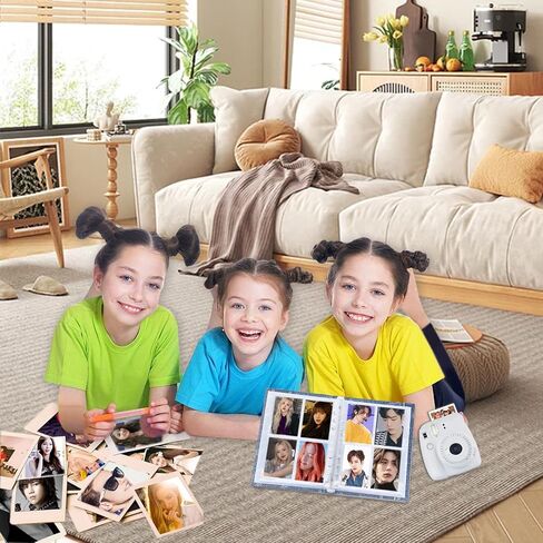 Kpop Photocard Binder, PVC Free Kpop Photocard Holder Book A5 Kpop Photocard Binder, 160 Pockets Large Capacity A5 6 Ring Kpop Photo Card Binder Photocard Album, Kpop Binder Album Collect Book in Saudi Arabia