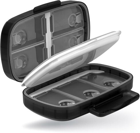 Weekly Pill Organizer, XL Large Pill Organizer, Portable Pill Box for Pocket or Purse, Waterproof IPX7 Travel Pill Box Case for Vitamin, Medicine, Supplement, Fish Oil in Kuwait