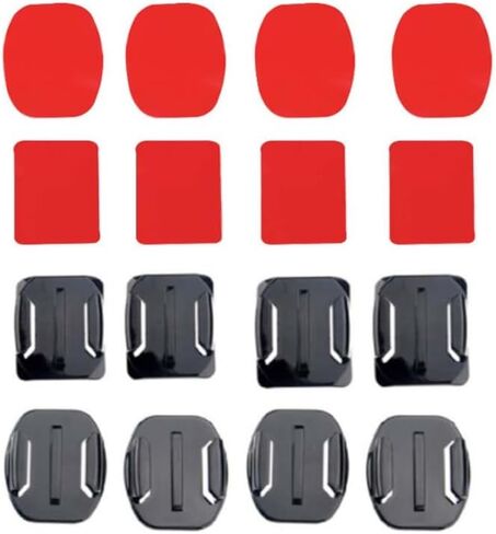 ملحقات كاميرا الحركة من المصنع للدراجات النارية 29 في 1 طقم براغي محول تركيب خوذة الذقن مع وسادات لاصقة قوية لـ GoPros Hero 11/10/9/8 in Kuwait