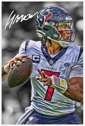 HOUKIG CJ Stroud Canvas Poster Bedroom Decor Sports Landscape Office Room Decor Gift Unframe: Unframe:12x18inch(30x45cm) in Kuwait