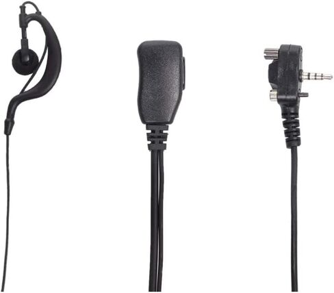 Sarcia 5 Pack V-261 Earpiece Headset MIC PTT for Motorola Yaesu Vertex Standard EVX-261 VX-230 VX-231 VX-298 VX-350 VX-351 VX-180 EVX-531 Two Way Radio with G Shape Design in Saudi Arabia