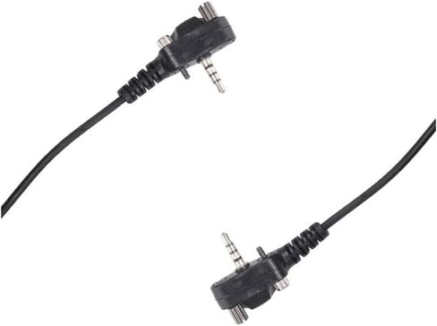 Sarcia 5 Pack V-261 Earpiece Headset MIC PTT for Motorola Yaesu Vertex Standard EVX-261 VX-230 VX-231 VX-298 VX-350 VX-351 VX-180 EVX-531 Two Way Radio with G Shape Design in Saudi Arabia