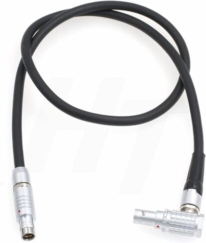 24V RS 3 Pin to 2 Pin Power Cable for Teradek Bond Bolt, Preston MDR4 LR2, ARRI Alexa Camera, Tilta Rig, CineTape 25cm in Kuwait