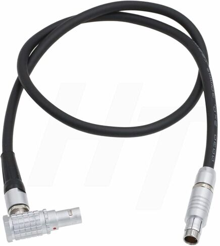 24V RS 3 Pin to 2 Pin Power Cable for Teradek Bond Bolt, Preston MDR4 LR2, ARRI Alexa Camera, Tilta Rig, CineTape 25cm in Kuwait