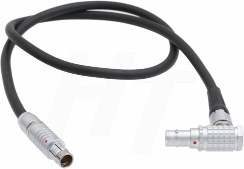 24V RS 3 Pin to 2 Pin Power Cable for Teradek Bond Bolt, Preston MDR4 LR2, ARRI Alexa Camera, Tilta Rig, CineTape 25cm in Kuwait