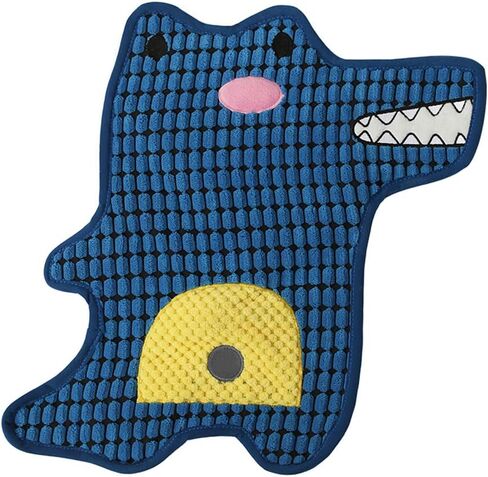 Laifug No Stuffing Squeaky Dog Toy, Tough Plush Dog Toy Mat Reinforced Seams, Interactive Dog Toys Reduce Anxiety in Kuwait