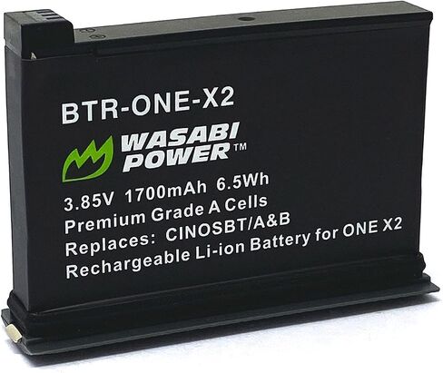 بطارية Wasabi Power ONE X2 متوافقة مع كاميرا Insta360 ONE X2 (غير مقاومة للماء) in Saudi Arabia