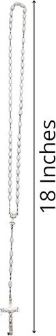 Light of Christ First Communion Satin Purse Set for Girls, Includes Mass Prayer Book, Rosary and Pouch, Scapular, and Lapel Pin, Gifts and Keepsakes for Young Women, Communicant Starter Pack, 6 Pieces in Saudi Arabia