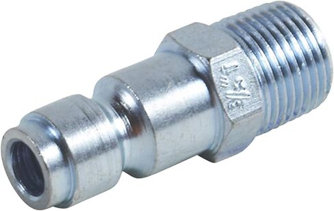 Metabo HPT Automotive Air Plug, 3/8" Body Size, Zinc Plated Steel, 3/8" Male Thread Size (115303M) in Saudi Arabia