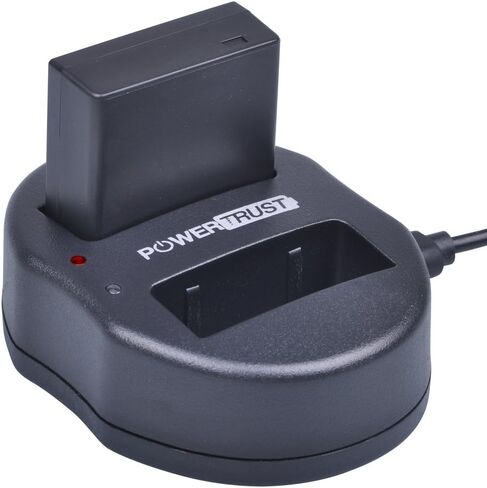 PowerTrust 3-Pack DMW-BLG10 DMW-BLE9 Replacement Battery and Dual USB Charger for Panasonic DMW-BLE9, DMW-BLG10 and Panasonic Lumix DMC-GF3, DMC-GF5, DMC-GF6, DMC-GX7, DMC-GX85, DMC-LX100, DMC-ZS60 in Kuwait