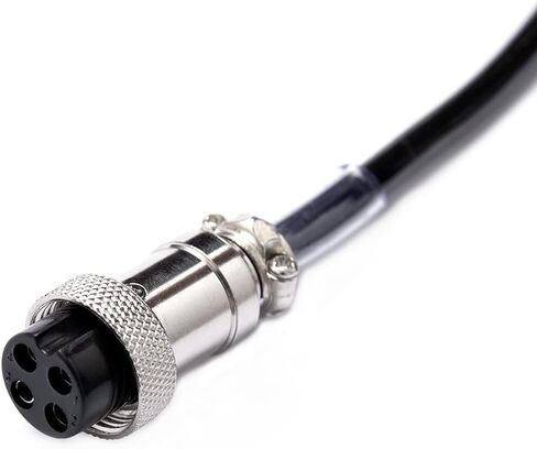 Fumei 4 Pin Mic Extension Cable 1.8M Durable Coiled Cable Compatible with Cobra Uniden CB HAM Radio in Saudi Arabia