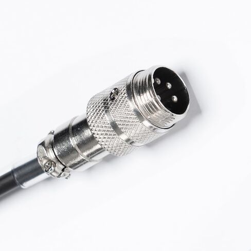 Fumei 4 Pin Mic Extension Cable 1.8M Durable Coiled Cable Compatible with Cobra Uniden CB HAM Radio in Saudi Arabia