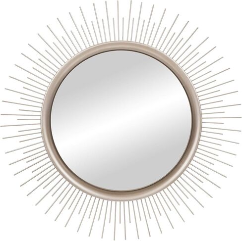 Gold Sunburst Wall Accent Mirror in Kuwait