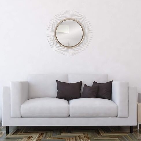 Gold Sunburst Wall Accent Mirror in Kuwait