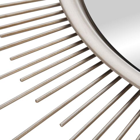 Gold Sunburst Wall Accent Mirror in Kuwait