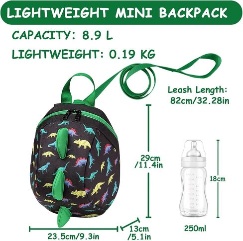 VASCHY Mini Toddler Backpack with Leash, Ultra Lightweight Tiny Little Daycare Backpack in Kuwait
