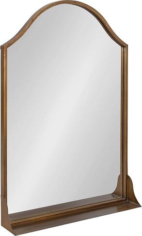 Kate and Laurel Gramera Arch Wall Mirror, 20x30, Gold in Kuwait