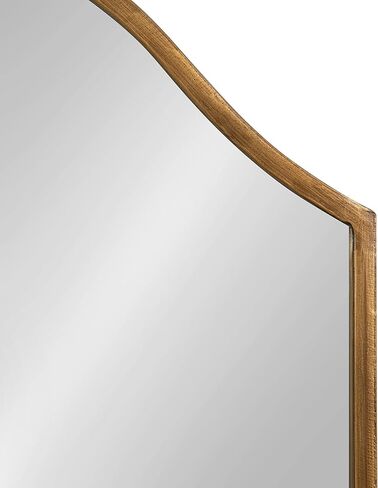 Kate and Laurel Gramera Arch Wall Mirror, 20x30, Gold in Kuwait