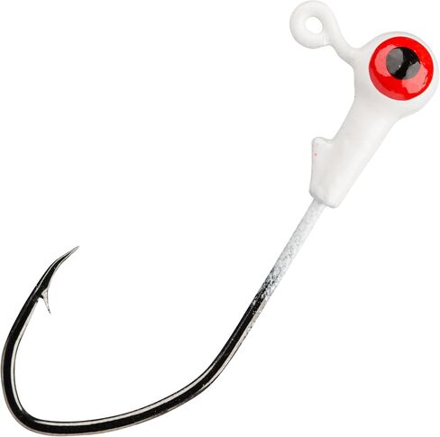 سترايك كينج لورز سترايك كينج لورز Mr Crappie Jig Head with Lazer Sharp Eagle Claw Hook Water Freshwater 1 oz 2 Refrigator in Saudi Arabia