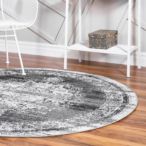 Rugs.com سجادة منطقة مجموعة Lucerne - سجادة عاجية منخفضة الوبر مقاس 4 × 6 بوصة مثالية للمداخل والمطابخ وزوايا الإفطار والقطع المميزة in Saudi Arabia