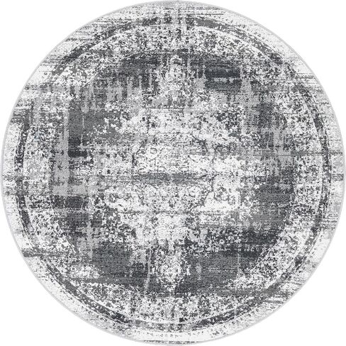 Rugs.com سجادة منطقة مجموعة Lucerne - سجادة عاجية منخفضة الوبر مقاس 4 × 6 بوصة مثالية للمداخل والمطابخ وزوايا الإفطار والقطع المميزة in Saudi Arabia