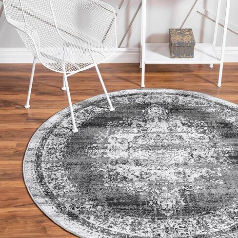 Rugs.com سجادة منطقة مجموعة Lucerne - سجادة عاجية منخفضة الوبر مقاس 4 × 6 بوصة مثالية للمداخل والمطابخ وزوايا الإفطار والقطع المميزة in Saudi Arabia