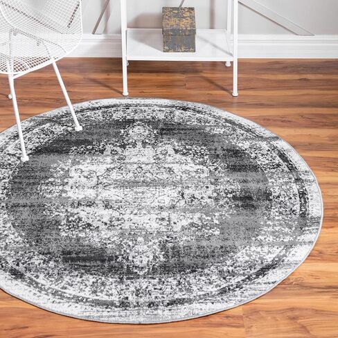 Rugs.com سجادة منطقة مجموعة Lucerne - سجادة عاجية منخفضة الوبر مقاس 4 × 6 بوصة مثالية للمداخل والمطابخ وزوايا الإفطار والقطع المميزة in Saudi Arabia