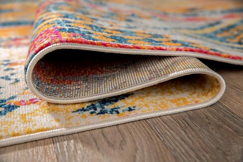 Rugshop Sky Collection Bohemian Runner Rug 2' x 7' Multi in Kuwait