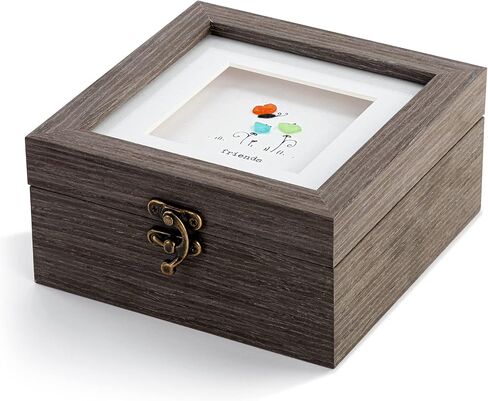 DEMDACO Friends Grow Together Floral 6 x 3 Composite Wood Decorative Keepsake Box in Saudi Arabia