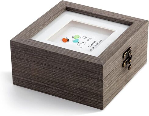 DEMDACO Friends Grow Together Floral 6 x 3 Composite Wood Decorative Keepsake Box in Saudi Arabia