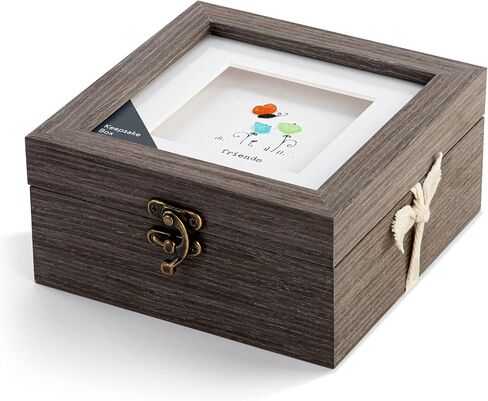 DEMDACO Friends Grow Together Floral 6 x 3 Composite Wood Decorative Keepsake Box in Saudi Arabia