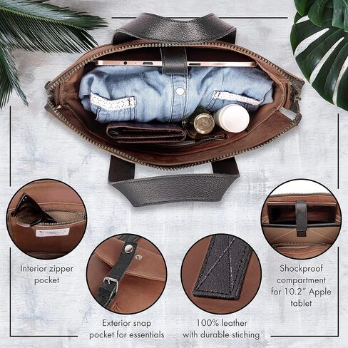 فن جلد أورنا | حقيبة ظهر جلدية للاستخدام اليومي من ميني سوان للنساء. حقيبة نسائية عملية وأنيقة وواسعة. جلد حقيقي في حقيبة ظهر أنيقة وتصميم معاصر (بني) in Kuwait