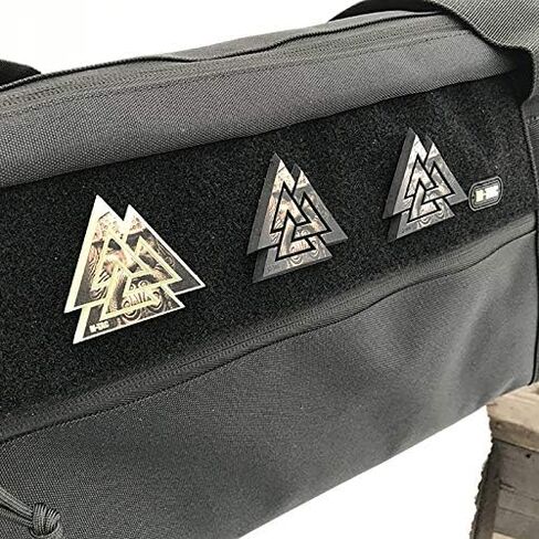M-Tac Morale Patch Valknut Military Tactical Viking 3D PVC (Coyote - GITD) in Saudi Arabia