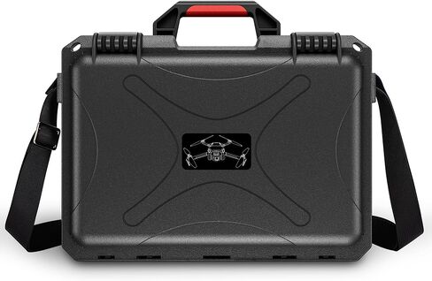 تومات شنطة حمل صلبة مقاومة للماء لجهاز دي جيه اي ميني 4 برو فلاي مور كومبو (ميني 4 برو ار سي 2 وRC-N2) بسعة كبيرة، حماية كاملة مع حزام كتف in Kuwait