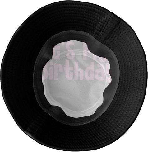 It's My Birthday Bucket Hat for Women Men, Funny Packable Birthday Sun Hat Outdoor Fisherman Hat Caps in Saudi Arabia