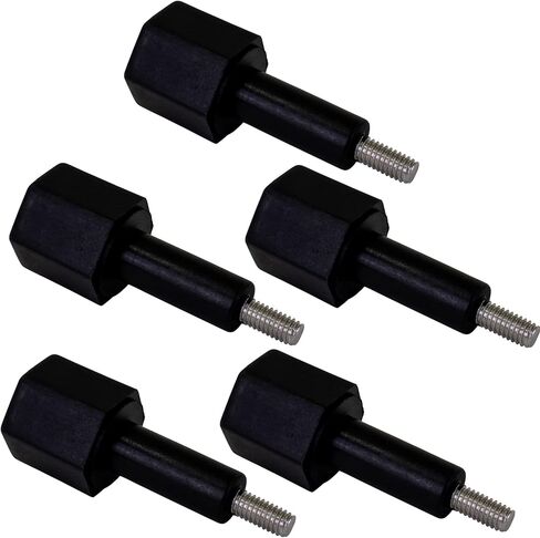 IMM 5-Pack بديل لـ Hoshizaki 434168G-01 Black Thumbscrew in Kuwait