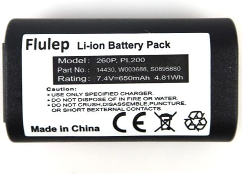 استبدال بطارية Flulep S0895880 لبطارية 280 LabelManager 280 260P LabelManager PnP LabelManager 260، S0915380 1758458 W003688 14430 in Kuwait