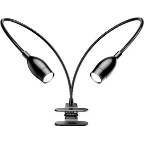 TOMLOV مجهر رقمي معقوفة LED أضواء ملء GL06، أضواء كاشفة مساعدة من الألومنيوم بقدرة 6 وات مع مفتاح قابل للتعتيم، سطوع قابل للتعديل، متوافق مع جميع مجاهر LCD in Kuwait