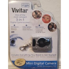 Vivitar Mini Digital Camera with Accessory Kit in Saudi Arabia