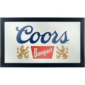 Coors Banquet Framed Logo Mirror in Kuwait