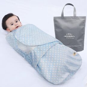 BlueSnail Baby Swaddle, Soft and Comfortable, Newborn Easy Wrap Receiving Blanket, Suitable for 0-3/3-6 Months (Pink, S)