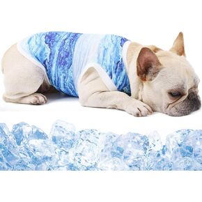 سترة تبريد للكلاب - تخفيف قلق الحيوانات الأليفة، قميص واقٍ من الشمس للكلاب ناعم، خفيف الوزن سترة للحيوانات الأليفة شبكية قابلة للتنفس، معطف تبريد للكلاب الصغيرة والمتوسطة والكبيرة والمشي والصيد والرياضة في الهواء الطلق والمشي لمسافات طويلة في الصيف in Kuwait