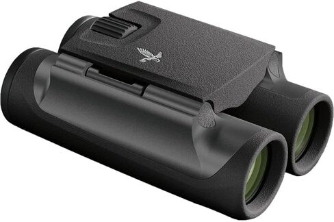 Swarovski 10x25 CL Pocket Binoculars (Anthracite, Wild Nature Accessory Package) + Padded Backpack + Flashlight + 6FT Tripod + Binocular Tripod Adapter + 6Ave Cleaning Kit in Saudi Arabia